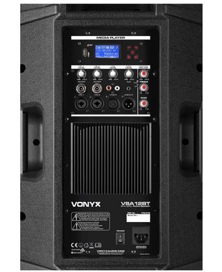 Altavoz Vonyx VSA12BT Activo 800W Negro