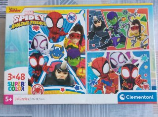 Puzzle Clementoni Spidey 3x48 Super Color