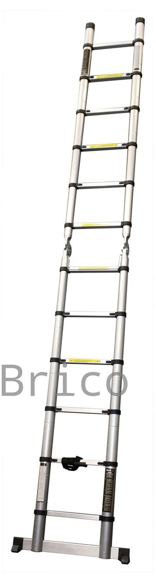 Escalera Doble Extensible 6+6 Peldaños - 10058