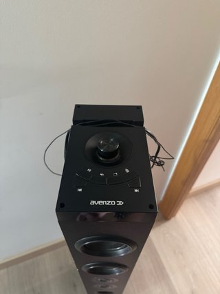 Altavoz Torre Negro