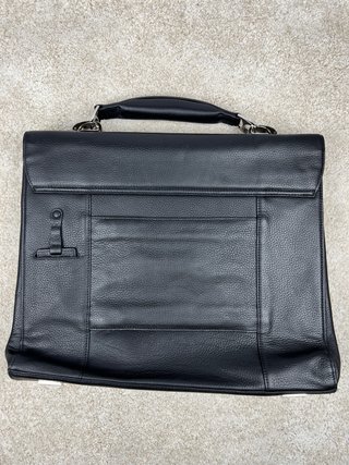 Maletín Piquadro Cuero Negro