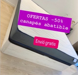 Canapés y colchones OFERTAS EXCLUSIVAS 50%