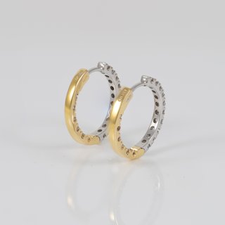 Pendientes Aro oro 18k 750