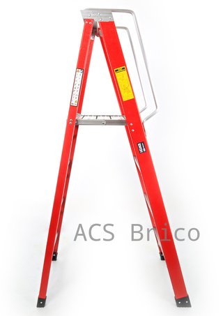 Escalera Fibra Tijera 2x4 - 1,14 Metros - 10400 - Mader