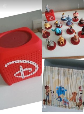 Lote audio libros Disney con altavoz