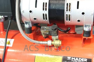 Compresor Aire Silencioso 24 L - 0,75 Hp - 09368 - Mader