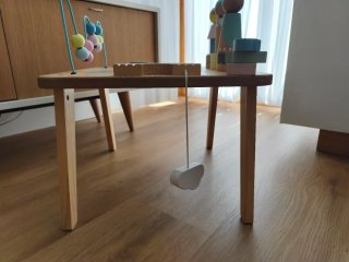 Mesa de actividades madera bebé