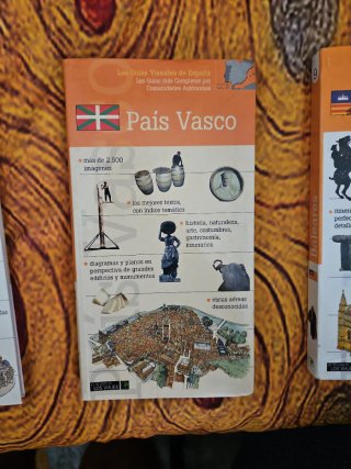 Guías de Murcia, país vasco y Baleares