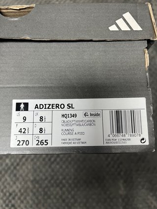 Zapatillas Adidas Adizero SL Negras