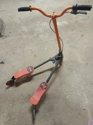 Patinete 3 Ruedas Naranja