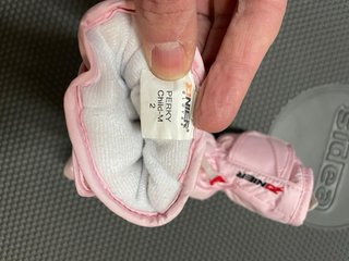 Guanti sci Ziener 3-4 anni rosa
