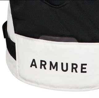 Casaco Motard Armure Preto, Vermelho e Branco