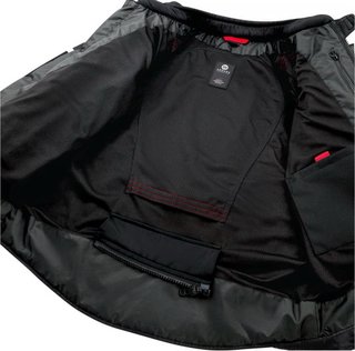 Casaco Motard Armure Preto, Vermelho e Branco