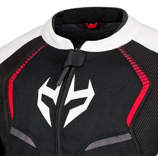 Casaco Motard Armure Preto, Vermelho e Branco