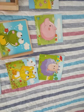 Puzzles de animales infantiles de madera