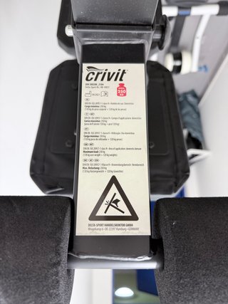 Banco de entrenamiento Crivit