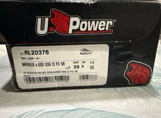 Zapatos U-Power Talla 39