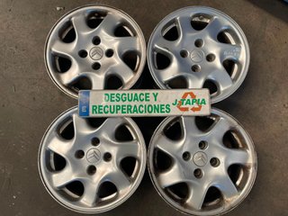 JUEGO COMPLETO DE LLANTAS PARA CITROEN 15" 4X108