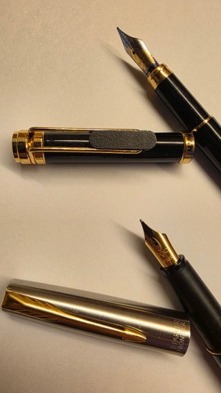 Parker Frontier e Marksman Plume