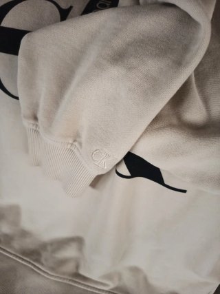 Sudadera Calvin Klein Beige Mujer