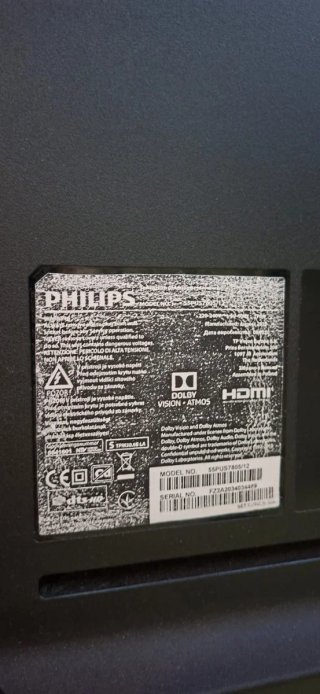 TV Philips 55 Ambilight 4K UHD Dolby Vision/Atmos