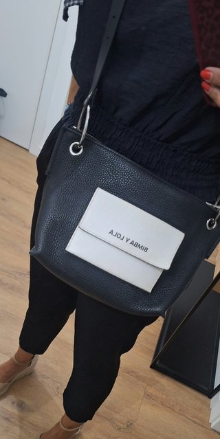 Bolso Bimba y Lola Negro Piel