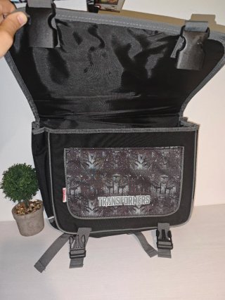 Mochila Escolar Transformers Nueva