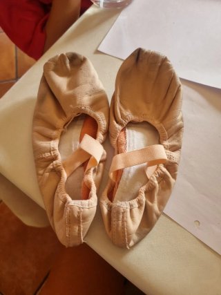 Zapatillas de ballet rosas