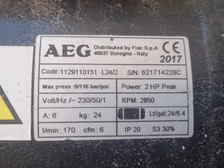 Compresor AEG I 24 H 2