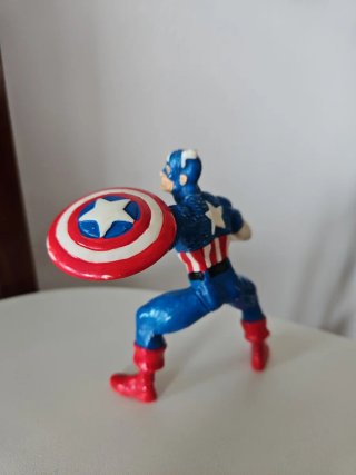 Figura Capitán América PVC Marvel