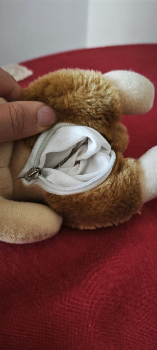 Peluche Cammello Portamonete Vintage