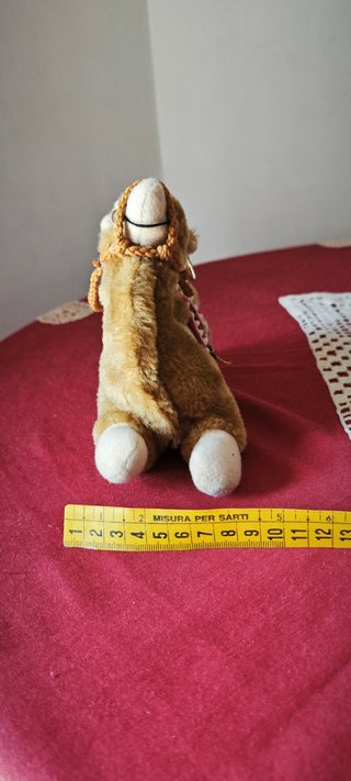 Peluche Cammello Portamonete Vintage