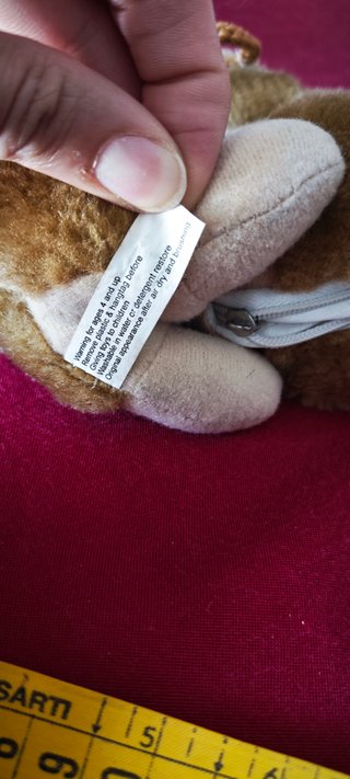 Peluche Cammello Portamonete Vintage
