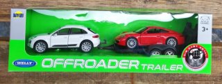 Welly Offroader Trailer Set 1:34-39