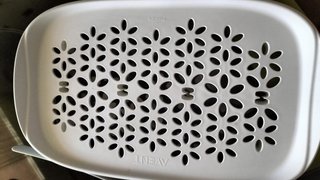 Escurridor de biberones blanco