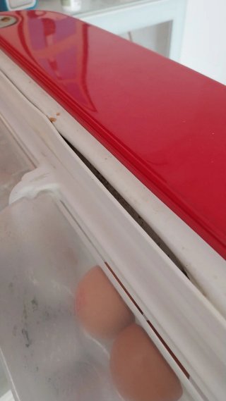 Nevera SMEG roja 2 puertas
