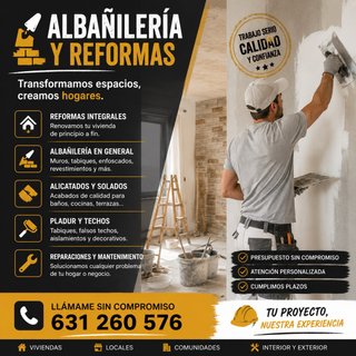 Trabajos albañilería