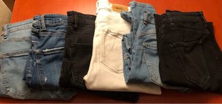 Lote Ropa: 6 Tejanos, 2 Sudaderas, Camisa