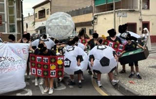 Disfraz Grupal Bingo y Futbol