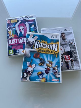 Juegos Wii: Just Dance 4, Rayman, FIFA 13