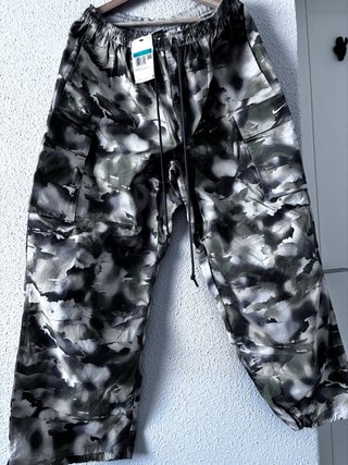 Pantalón Cargo Nike Camuflaje Mujer XL Nuevo