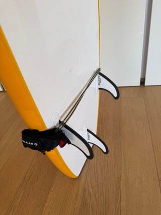 Tabla de surf amarilla Decathlon