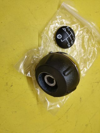 POMO PALANCA CAMBIO FIAT 500 2007- 5 VELOCIDADES