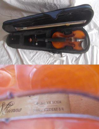Violino 3/4 VHIENNA VH VOS34 con custodia