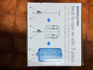Secador de Ropa Portátil Secamatic Turbo