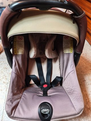 Carrito de bebé 3 piezas