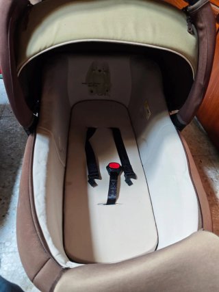Carrito de bebé 3 piezas