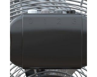 Ventilador de pie cromado