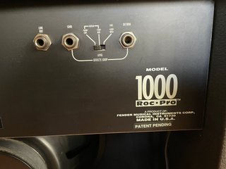 Amplificador Guitarra Fender Roc Pro 1000