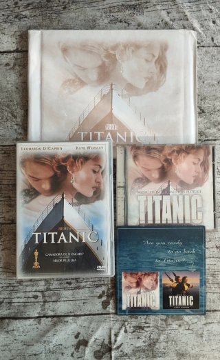 BSO Titanic + DVD + Fotografías oficiales Titanic